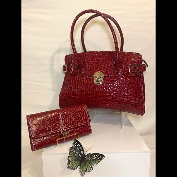 NWOT Nine West Satchel SET - Picture 1 of 9
